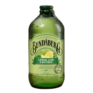 BUNDABERG - LEMON LIME BITTERS - 375MLS - 12PK
