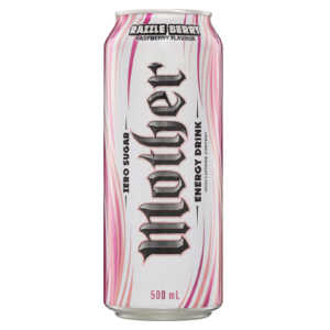 MOTHER - ZERO SUGAR - RAZZLE BERRY- 500MLS - 24PK