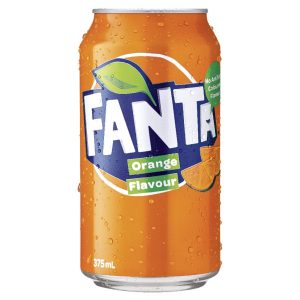 FANTA - ORANGE - CANS 375MLS - 24PK