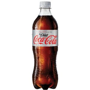 COCA-COLA - DIET - PET 600MLS - 24PK