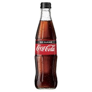 COCA-COLA - ZERO SUGAR - GLASS 330MLS - 24PK