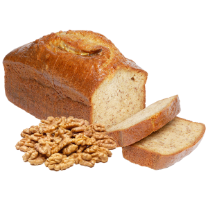 PJ'S - LOAF - BANANA & WALNUT BREAD - 2KG
