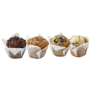 PJ'S - MUFFIN - MIXED BOX - 8PK