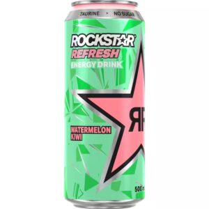 ROCKSTAR - REFRESH - WATERMELON KIWI - CANS 500ML - 12PK