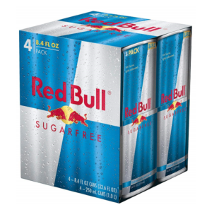 RED BULL - SUGAR FREE - 250MLS - 6 X 4PK