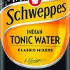 SCHWEPPES - TONIC WATER - CANS 200MLS - 24PK