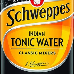 SCHWEPPES - TONIC WATER - CANS 200MLS - 24PK