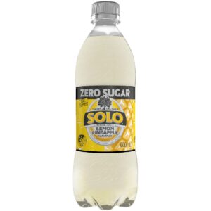 SOLO - LEMON PINAPPLE - ZERO SUGAR - PET 600MLS - 24PK