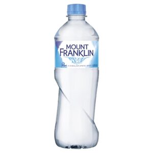 MOUNT FRANKLIN - SPRING WATER - 600MLS - 24PK