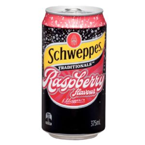 SCHWEPPES - CLASSIC RASPBERRY - CANS 375ML - 10PK