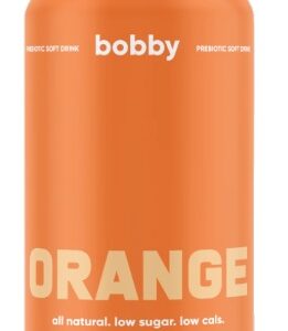 BOBBY - ORANGE - PREBIOTIC - CANS 330MLS - 12PK