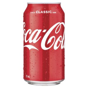 COCA-COLA - CLASSIC - CANS 375MLS - 24PK