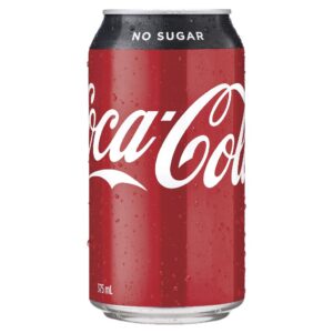 COCA-COLA - ZERO SUGAR - CANS 375MLS - 24PK