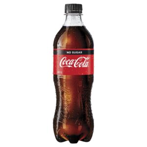 COCA-COLA - ZERO SUGAR - PET 600MLS - 24PK