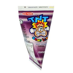 ICE MONY - TNT SOUR ICE - 99% JUICE - GRAPE - 65MLS - 72PK