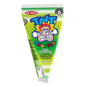 ICE MONY - TNT SOUR ICE - 99% JUICE - WATERMELON - 65MLS - 72PK