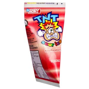 ICE MONY - TNT SOUR ICE - 99% JUICE - RED RASPBERRY - 65MLS - 72PK