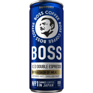 BOSS COFFEE - ICED - DOUBLE ESPRESSO - CANS 237MLS - 12PK