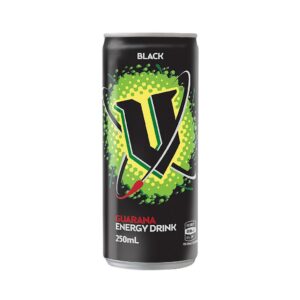 V ENERGY - BLACK - CANS 250MLS - 24PK