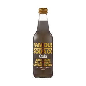 FAMOUS SODA CO - COLA - 330MLS 12PK