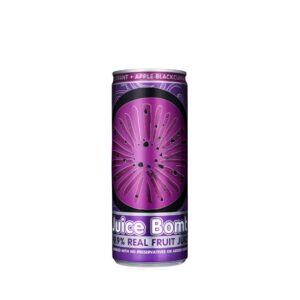 JUICE BOMB JUICE APPLE BLACKCURRANT 250MLS 24PK