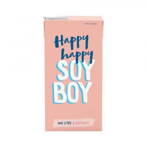 HAPPY HAPPY SOY BOY - UHT MILK - SOY - 1LTS - 6PK