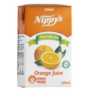 NIPPY'S - JUICE - ORANGE - 250MLS - 24PK
