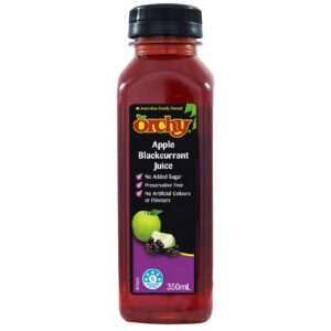 ORCHY - JUICE - APPLE BLACKCURRANT - 350MLS - 10PK