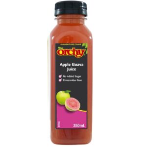 ORCHY - JUICE - APPLE GUAVA - 350MLS - 10PK