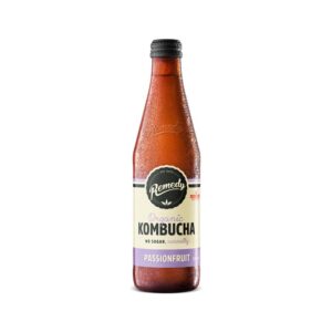 REMEDY - KOMBUCHA - PASSIONFRUIT - 330MLS - 12PK