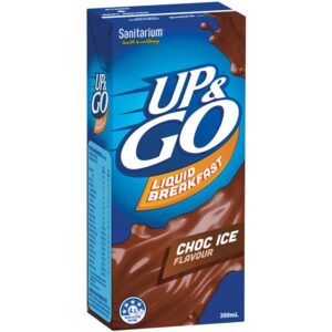 UP & GO - CHOC ICE - TETRA 350ML - 12PK