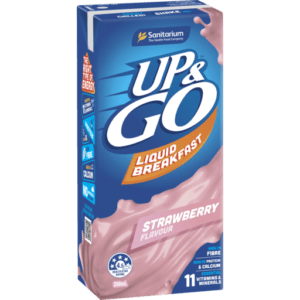 UP & GO - STRAWBERRY - TETRA 350ML - 12PK