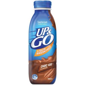 UP & GO - CHOC ICE - PET 500ML - 12PK