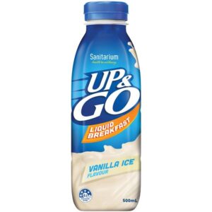 UP & GO - VANILLA ICE - PET 500ML - 12PK