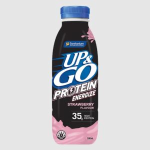 UP & GO - ENERGIZE - STRAWBERRY - PET 500ML - 12PK