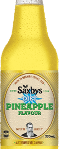 SAXBY'S - DIET - PINEAPPLE - 330MLS - 15PK