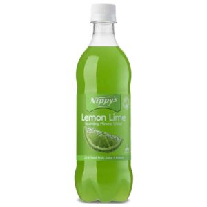 NIPPY'S - MINERAL WATER - LEMON LIME - 600MLS - 12PK
