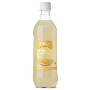 NIPPY'S - MINERAL WATER - LEMON - 600MLS - 12PK