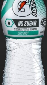 GATORADE - NO SUGAR - COCONUT - 600MLS - 12PK