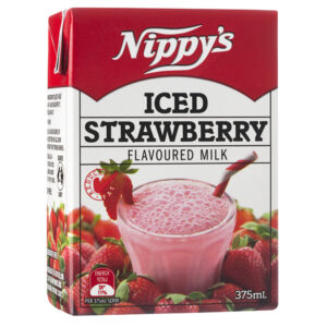 NIPPY'S - MILK - STRAWBERRY - 375MLS - 24PK
