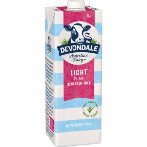 DEVONDALE - LIGHT SEMI SKIM MILK - 1LTS - 10PK