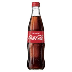 COCA-COLA - CLASSIC - GLASS 330MLS - 24PK