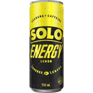 SOLO - ENERGY - CANS 250MLS - 24PK