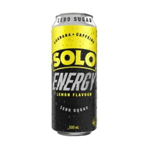 SOLO - ENERGY - ZERO SUGAR - CANS 500MLS - 24PK