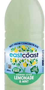 EASTCOAST - JUICE 100% - COUNTRY STYLE MINT LEMONADE - 400MLS - 12PK