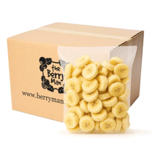 THE BERRY MAN - FRUIT - BANANA SLICES - 1KG