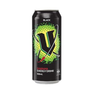 V ENERGY - BLACK - CANS 500ML - 24PK
