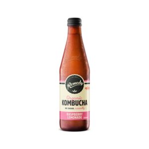 REMEDY - KOMBUCHA - RASPBERRY LEMONADE - 330MLS - 12PK