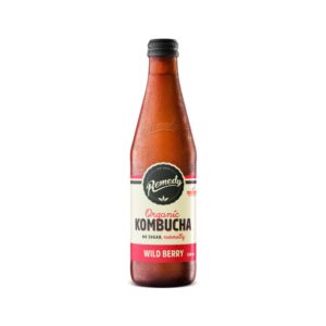 REMEDY - KOMBUCHA - WILD BERRY - 330MLS - 12PK