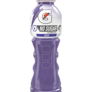 GATORADE - NO SUGAR - GRAPE - 600MLS - 12PK